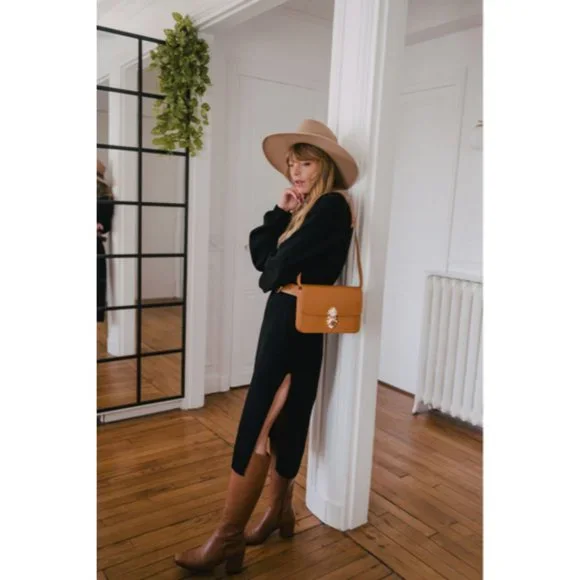 Saaj AMÉLIE Dress in Black - Picture 3 of 5